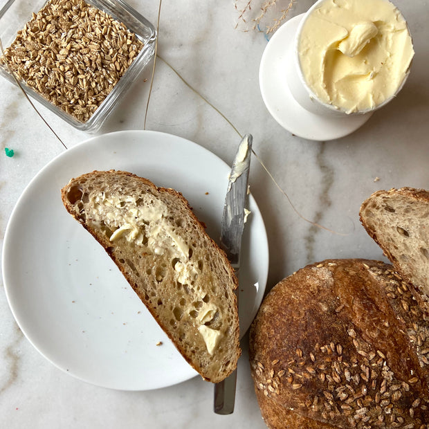 Brown-Butter Honey Oat Spelt