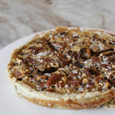 Salted Pecan Chocolate Tart