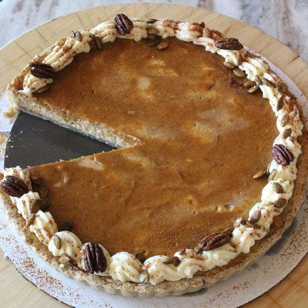 Pumpkin Pie Layered Cheesecake